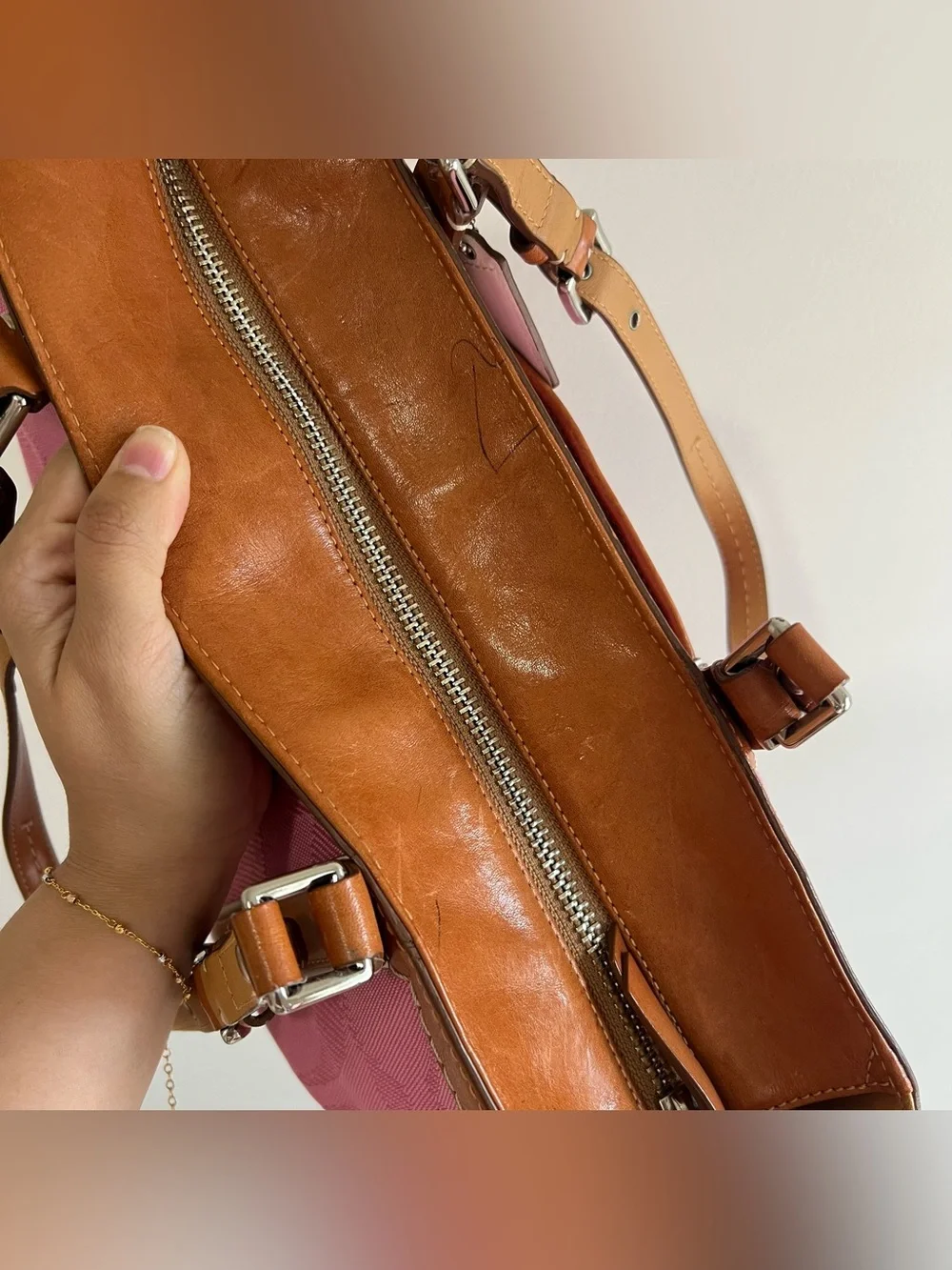 Vintage Coach Signature Gallery Tote Bag